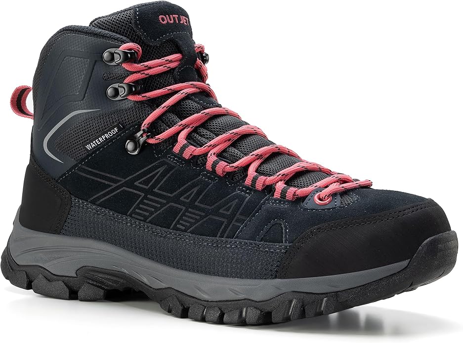 Outjet Women's Waterproof Hiking Boots